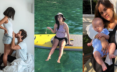 Imagem de destaque para 11 famosas que vão comemorar o primeiro Dia das Mães em 2019