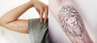 Estilo de vida: Mais de 30 tatuagens de signos que vão te convencer a fazer uma 
