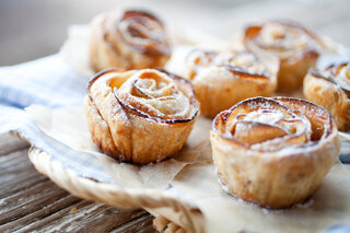 Receitas: Receita: como fazer mini torta folhada de maçã