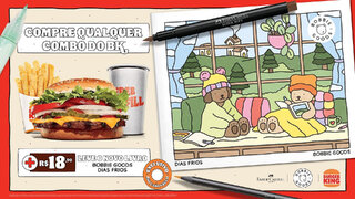 Gastronomia: Burger King® lança combo com livro da Bobbie Goods e parceria com Faber-Castell; saiba tudo!