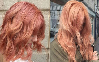 Blorange hair