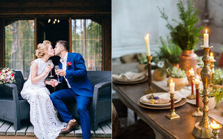 CASAMENTO DENTRO DE CASA