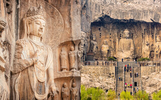 Grutas de Longmen, Luoyang - China