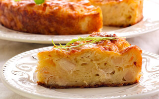Torta de Frango de Liquidificador