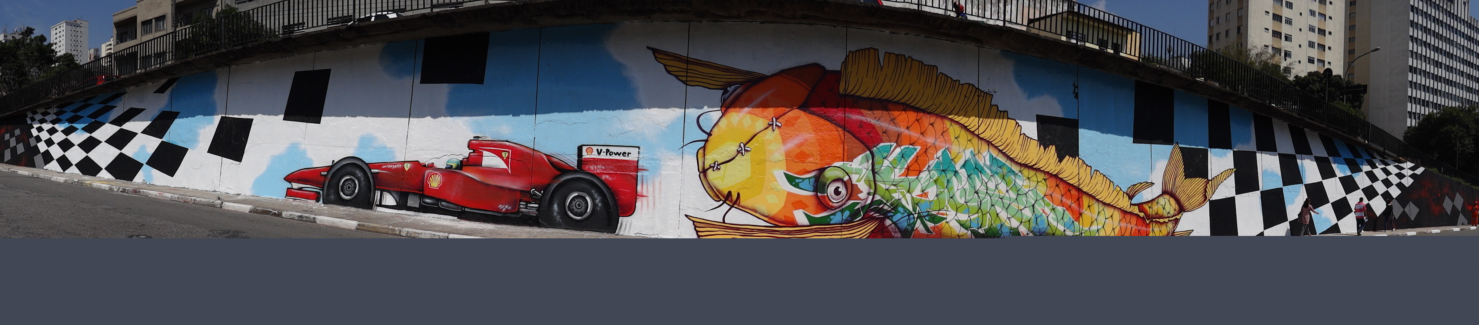Miniaturas, grafite e videogame - Fórmula 1