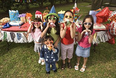 Organizando uma festa infantil