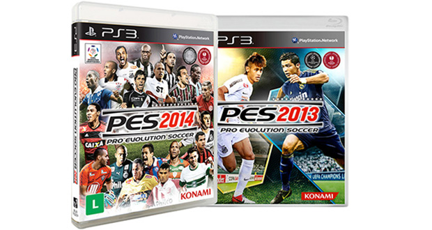 Kit Games - Pro Evolution Soccer 13 + Pro Evolution Soccer 14 - PS3