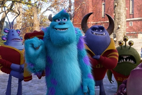 Sulley e outros membros da Universidade Monstros