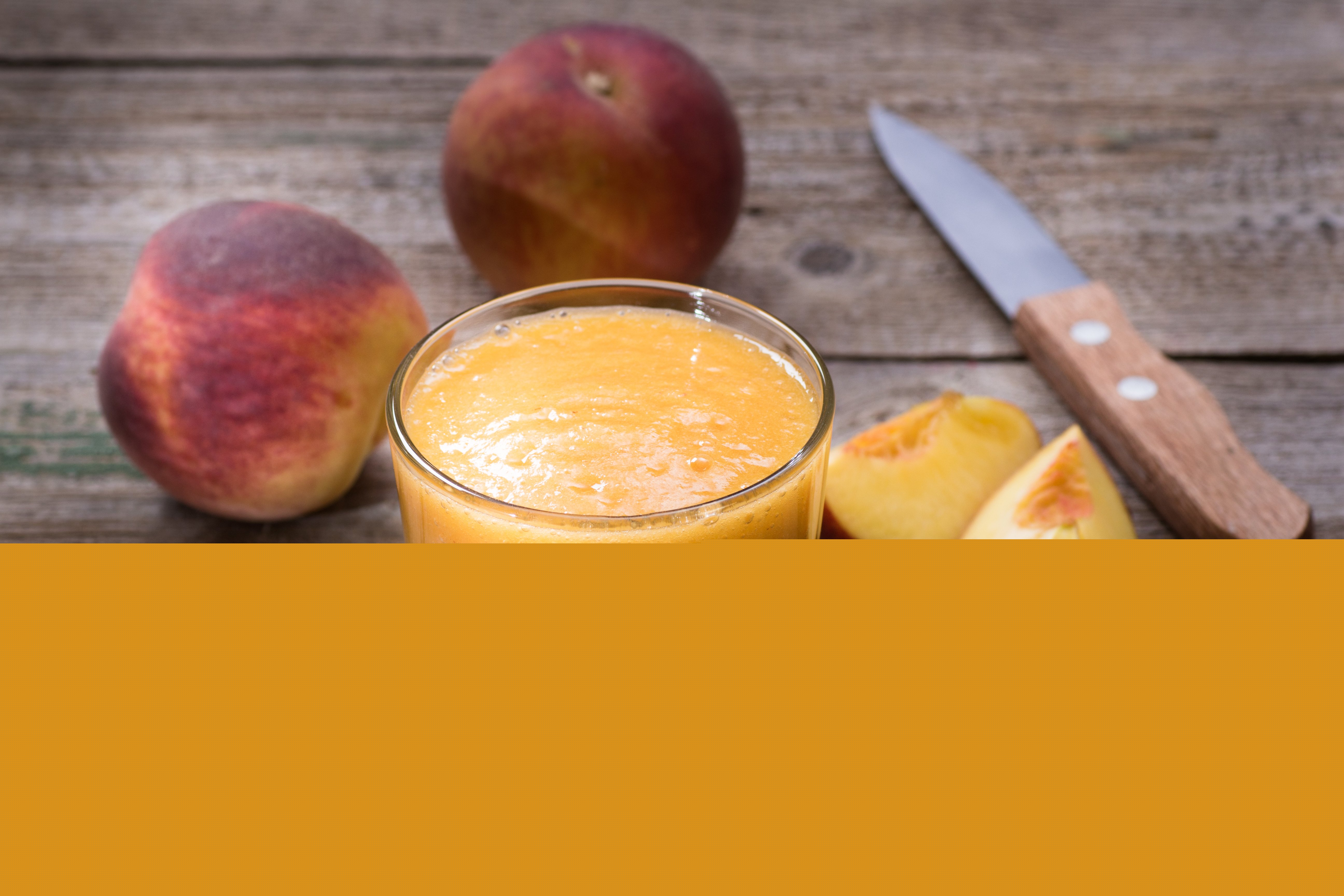 Smoothie de pêssego