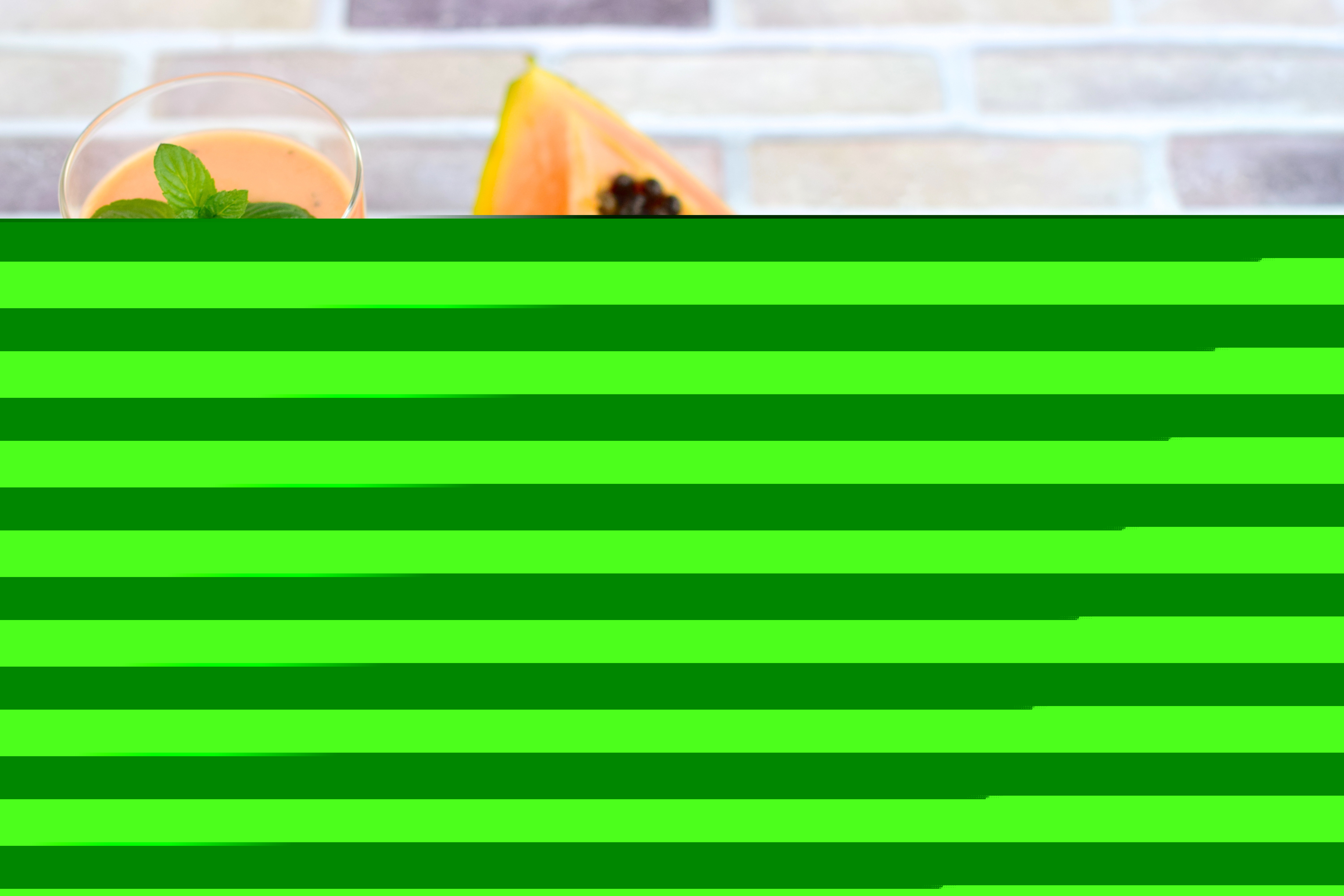 Smoothie de papaia e kiwi
